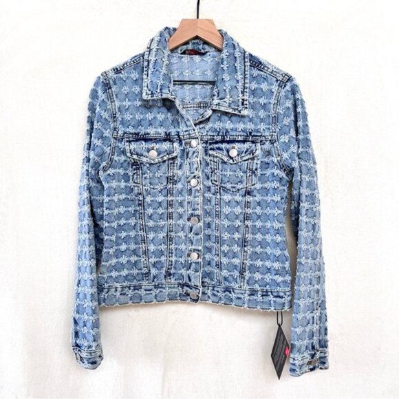 excuse Jackets & Blazers - Distressed Denim Jacket